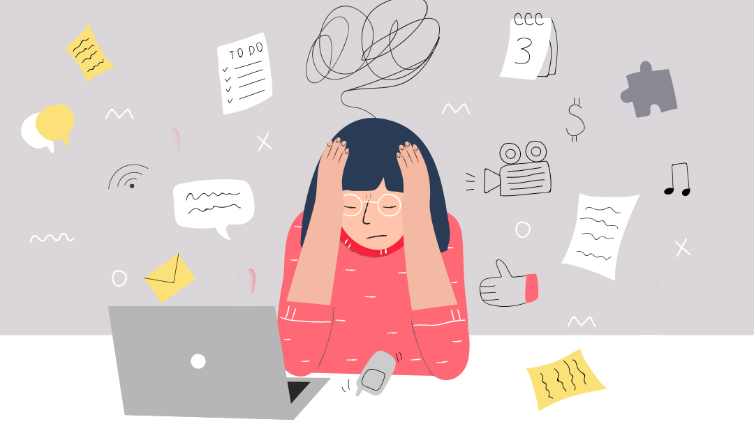Studentes met stress